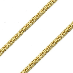 Złoty łańcuszek męski 55cm PEŁNY splot Królewski 2,5mm próby 585